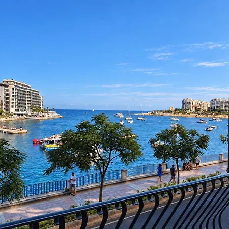 St Julians Waterfront 3 Bedroom With Seaview Apartment